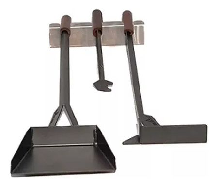 Kit Asador Tromen Gourmet Accesorios Para Parrilla Fogonero 