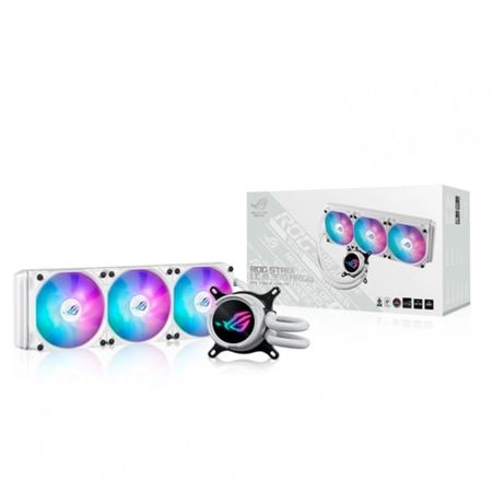 Water Cooler ASUS ROG STRIX LC III 360 ARGB LCD Blanco
