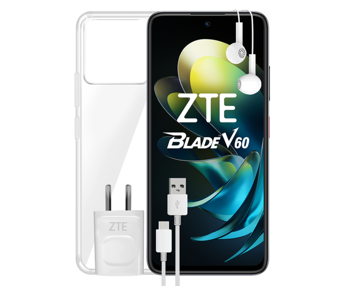 Celular ZTE Blade V60 256+4GB 6,72" Black - Vista 1