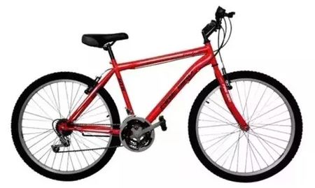 Bicicleta Firebird mtb 18 velocidades R24 color rojo