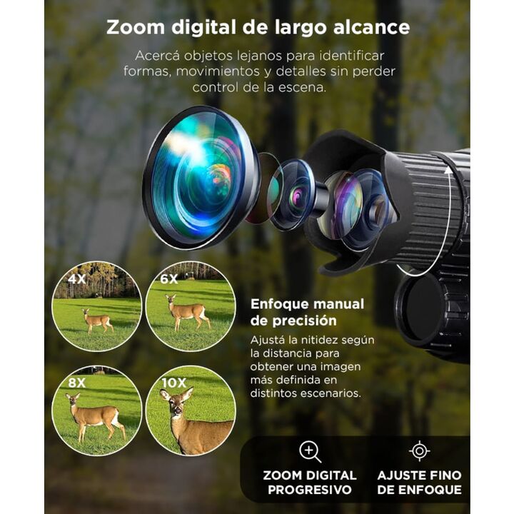 Microscopio Óptico Digital Gadnic 1200x Pantalla Lcd Hd - Vista 4