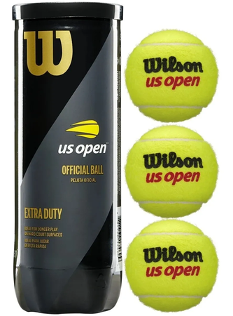 Tubo de Pelotas De Tenis Wilson Us Open X3 Extra Duty