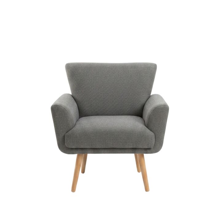 Sillon matera Klyara color GRIS MEDIO - Vista 4