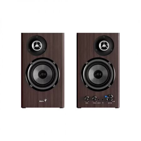 Parlante Bluetooth Genius SP-HF1812BT 50W Dark Brown