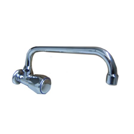 Griferia Eurogrif Pared 1 Agua Pico Movil Superior Con Roseta