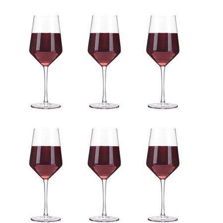 Set X 6 Copas Chatte Agua Vino 558 Ml Nonfork Transparente