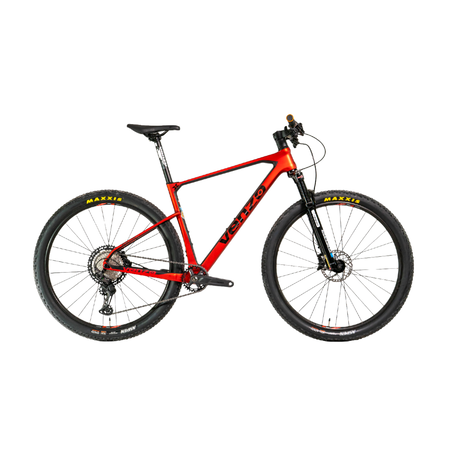 Bicicleta MTB Venzo X-Blaze Elite Carbono Talle S R29 12V Shimano XT Neg/Roj Disco Hidr. 