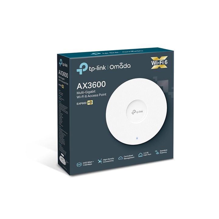 Access Point TP-Link EAP660 HD WiFi 6 ax3600 - Vista 1