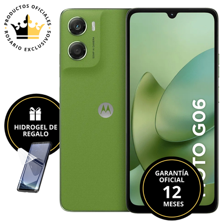 MOTO G06 XT2535-2 ROM 256GB RAM 4GB CAJA GRANDE (C:VERDE)