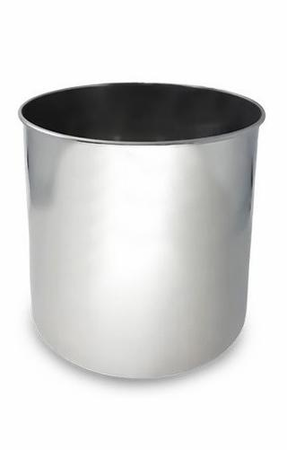 Tubo Salsero Baño Maria Acero Inoxidable Reforzado 20 Cm