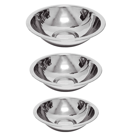 SET X3 BOWLS DE AC INOX 128000234 - NOUVELLE CUISINE