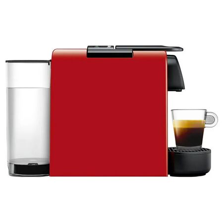 Cafetera Nespresso Essenza Mini D Roja con Sistema de Capsulas