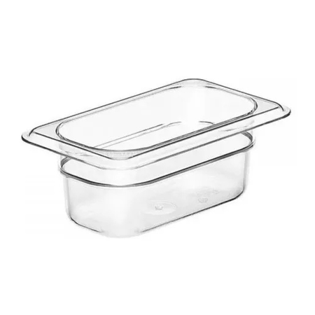 Bandeja Policarbonato Gn 1/9 6,5 Cm Gastronorm Cambro Transparente