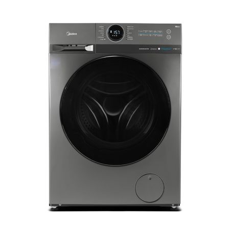 Lavarropa Carga Frontal Midea Inverter 8 KG - 1400 RPM Plata Mf200w80wb/t-a1