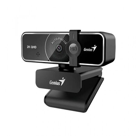 Webcam Genius Facecam 3000AF Black QHD 2K 60FPS con Tapa