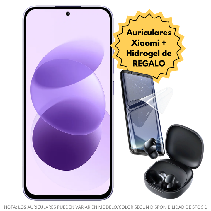 XIAOMI REDMI NOTE 17 ROM 256GB RAM 8GB (C:CELESTIAL PURPLE) - Vista 1