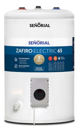 Termotanque Electrico Senorial Zafiro Teszp-65 Blanco