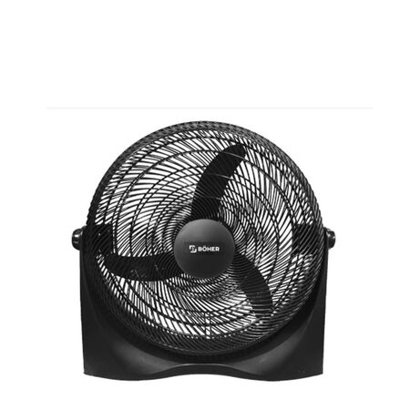 Turboventilador Boher 20 Botf20 Negro