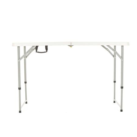 Mesa Picnic Garden Plegable Blanco 120cm x 60cm