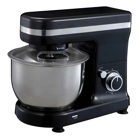 BATIDORA ELECTRICA PLANETARIA CON BOWL DAEWOO 650 W 4 L NEGRA