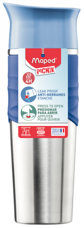 Vaso Termico Maped Concept Adult 320Ml - Storm Blue