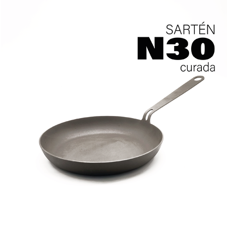 Sarten De Hierro Kankay N30 Antiadherente Ya Curada