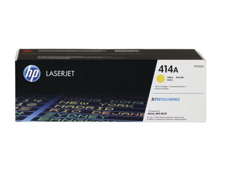Toner HP 414A Yellow LaserJet Toner Cartridge