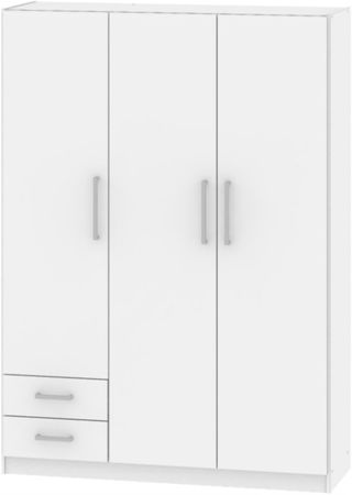 Placard Dielfe 3P 130Cm Pac130 Blanco