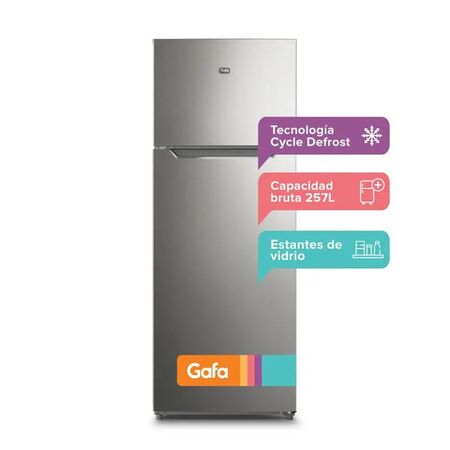 HELADERA GAFA HGF311P 319L PUERTA REVERSIBLE