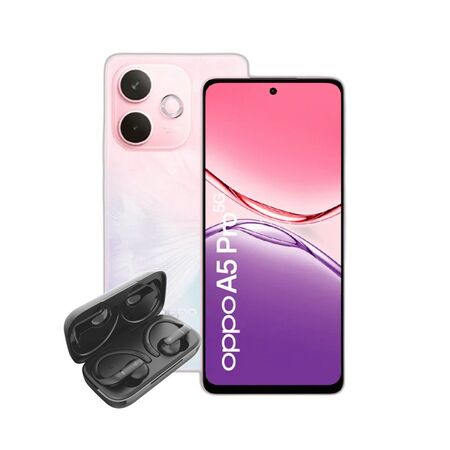 Combo Oppo A5 Pro 5G 8+256GB Pink + Hune Haba Sport TWS In-ear