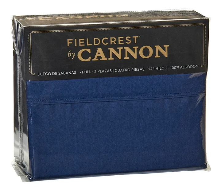Juego De Sabanas 2 Plazas Full Cannon 144 Hilos 100% Algodon - Vista 2