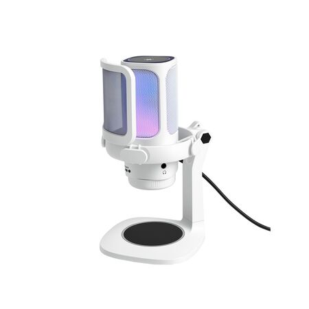 Microfono Raptor Vox RGB USB p|Streaming White