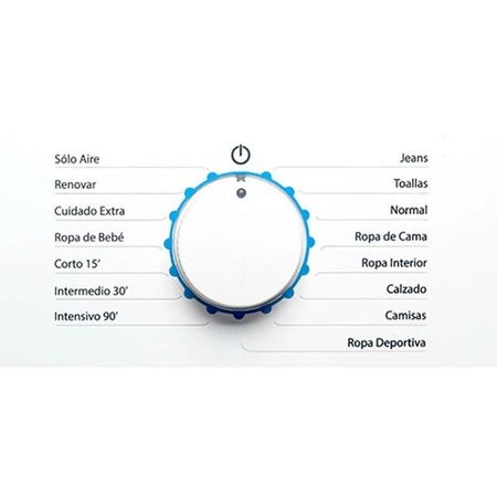 Secarropas Whirlpool WSR07SCDIM 7kg secador por calor