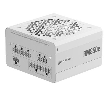 Fuente Corsair RM850e 2025 850W Cybernetics Platinum Full Modular PCIe 5.0 White