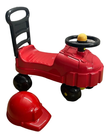 Zapatilla Andador Juguete Didactico Bombero Bebes New Plast 20197