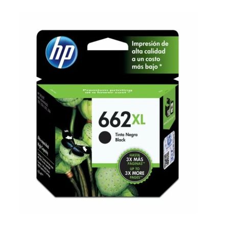 Cartucho HP 662XL Black Ink Cartridge