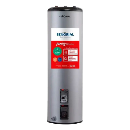 Termotanque Eléctrico Señorial Family 120 Litros 3000w TESLFP-120AR