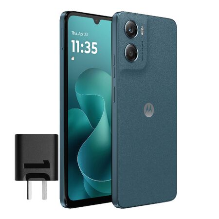 Celular Libre G06 4 Gb Ram Almacenamiento 64 Gb Motorola Xt2535-2 Azul