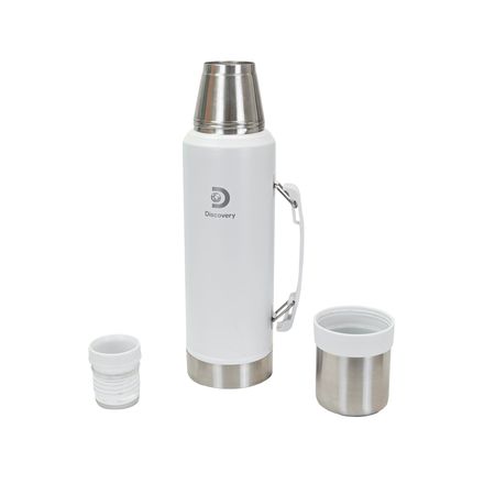 Termo Discovery De Acero Inoxidable 1.3 Litros Para Mate