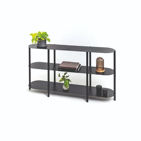 Estanteria metal 3 pisos DS Home 76 x 130 x 31 cm Negro