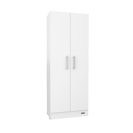 ESCOBERO DESPENSERO MUEBLE ORGANIZADOR MOSCONI 2 PUERTAS 10073 COLOR BLANCO