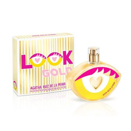 Perfume Mujer Agatha Ruiz De La Prada Look Gold EDT 80ML
