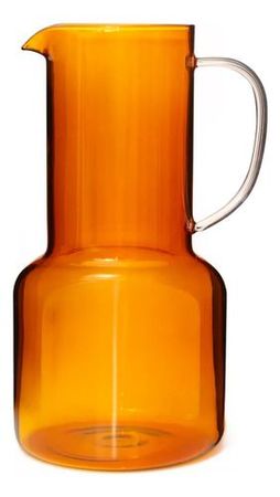 Jarra De Vidrio Sakura Itala Clay Terracota 1,6 Litros Naranja
