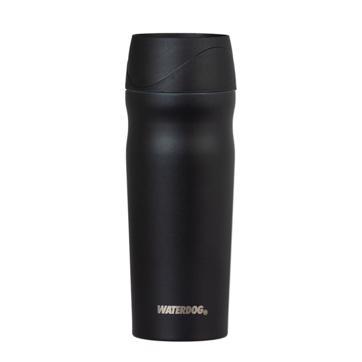 VASO WATERDOG 450CC CON TAPA PLASTICA (C:NEGRO BOSSA450BK) - Vista 1