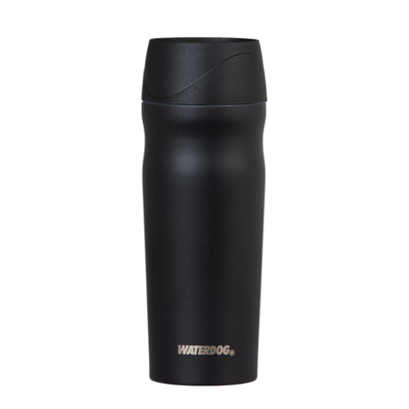VASO WATERDOG 450CC CON TAPA PLASTICA (C:NEGRO BOSSA450BK)