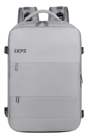 Mochila Viaje Carry On Airtrek Porta Notebook Avion GRIS