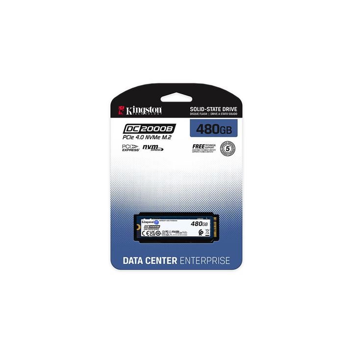 Disco Solido M.2 Nvme 480Gb Kingston DC2000B - Vista 1