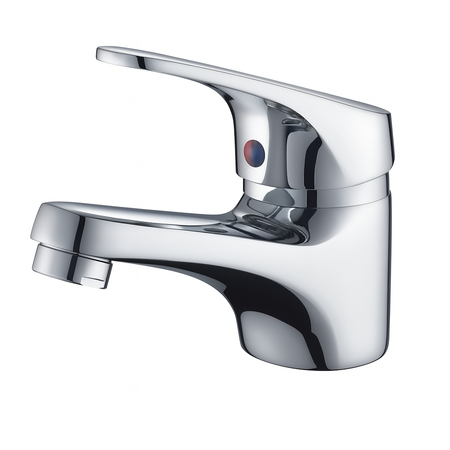 Grifería Canilla Monocomando Para Baño Novohome Cromada