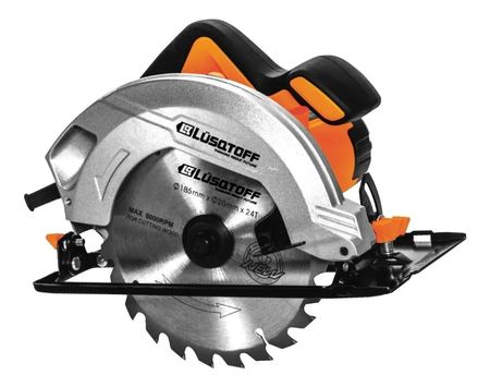Sierra Circular Electrica Lusqtoff Csl1500 185mm 1500w Guia