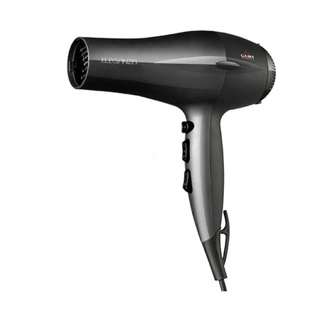 Secador de Pelo Gama Eleganza Ion Negro 2400W